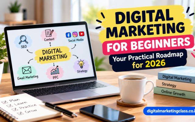 Digital Marketing for Beginners: A Practical Roadmap to Get Started in 2026