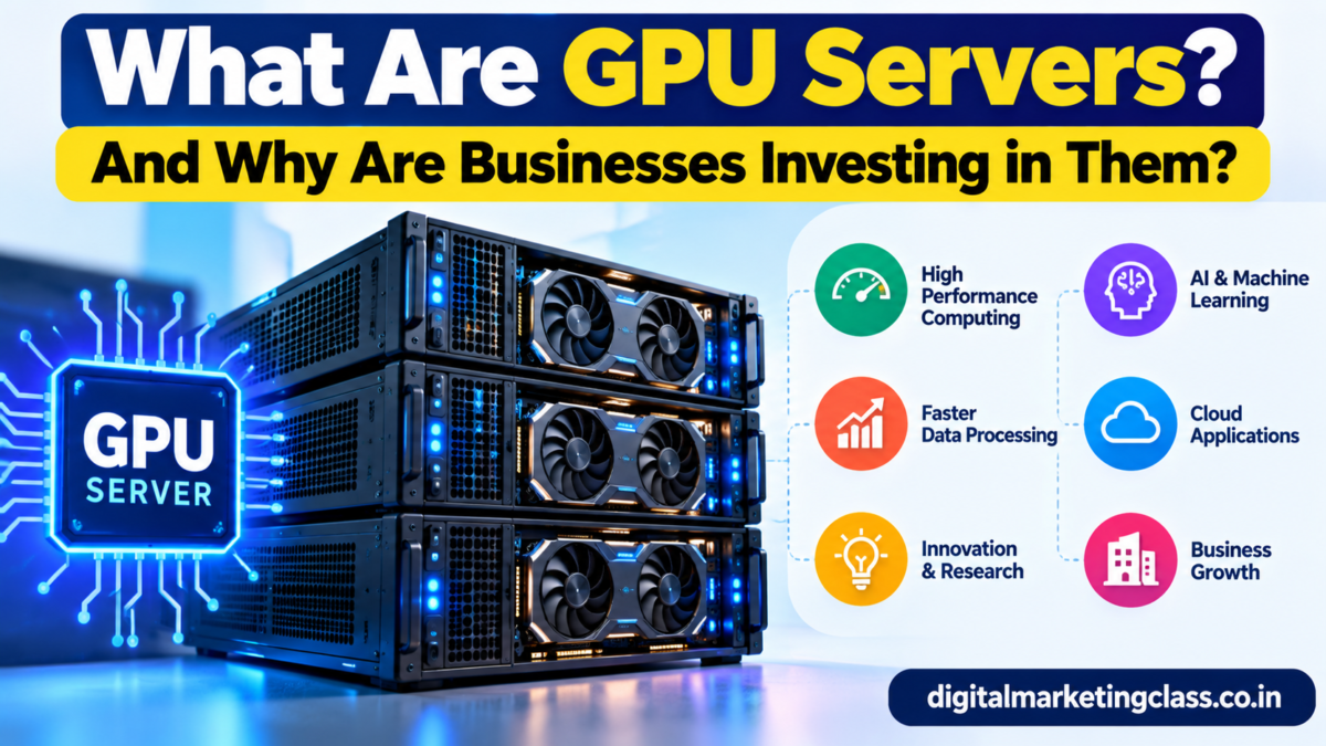 GPU servers explained with high-performance computing, AI, machine learning, and business applications.